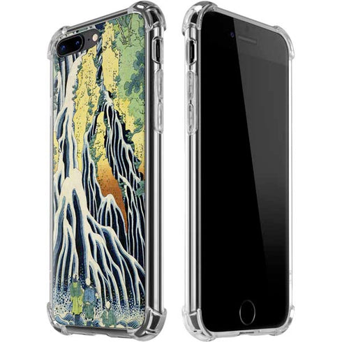 Kirifuri Falls in Kurokawa Mountain by Hokusai iPhone Cases