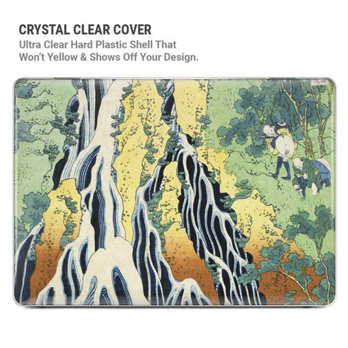 Kirifuri Falls in Kurokawa Mountain by Hokusai MacBook Pro 14in (2021-24) Case plus Skin