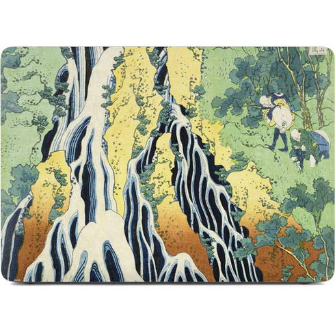 Kirifuri Falls in Kurokawa Mountain by Hokusai Apple MacBook Pro 16-inch Skin