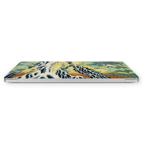 Kirifuri Falls in Kurokawa Mountain by Hokusai Apple MacBook Pro 16-inch Skin