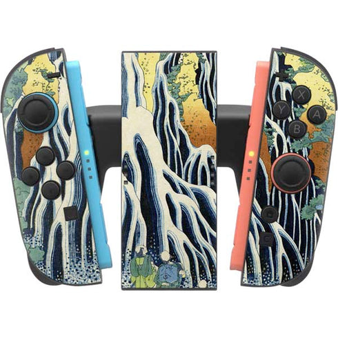 Kirifuri Falls in Kurokawa Mountain by Hokusai Nintendo Switch 2 (2025) Joy-Con Controller Skin