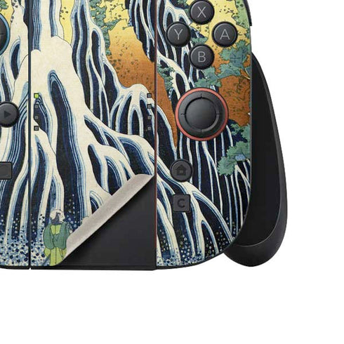 Kirifuri Falls in Kurokawa Mountain by Hokusai Nintendo Switch 2 (2025) Joy-Con Controller Skin
