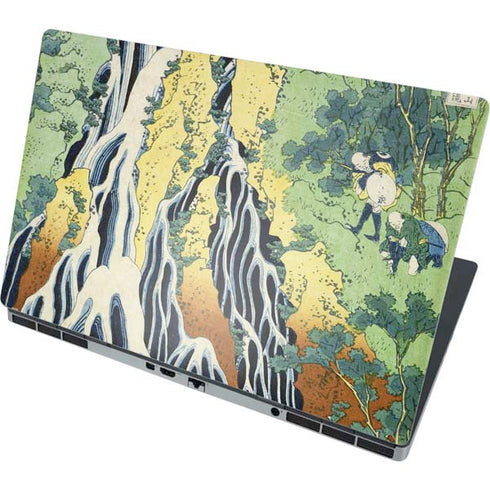 Kirifuri Falls in Kurokawa Mountain by Hokusai Dell Precision Skin