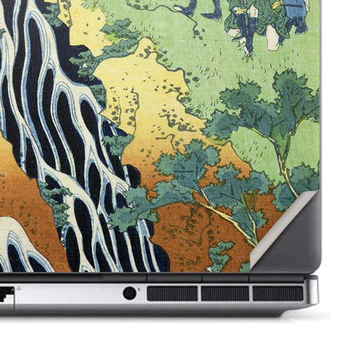 Kirifuri Falls in Kurokawa Mountain by Hokusai Dell Precision Skin
