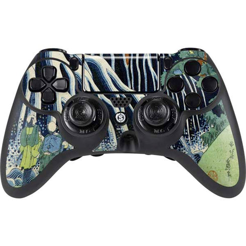 Kirifuri Falls in Kurokawa Mountain by Hokusai PlayStation PS4 Skins