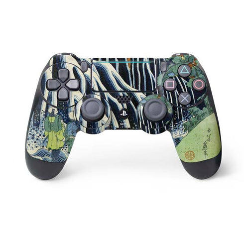 Kirifuri Falls in Kurokawa Mountain by Hokusai PlayStation PS4 Skins