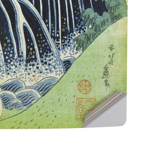 Kirifuri Falls in Kurokawa Mountain by Hokusai PS5 Pro Disk Console Skin