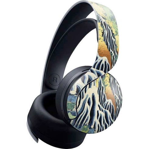 Kirifuri Falls in Kurokawa Mountain by Hokusai PlayStation PS5 Skins