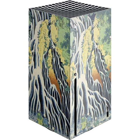 Kirifuri Falls in Kurokawa Mountain by Hokusai Xbox Series X Skins