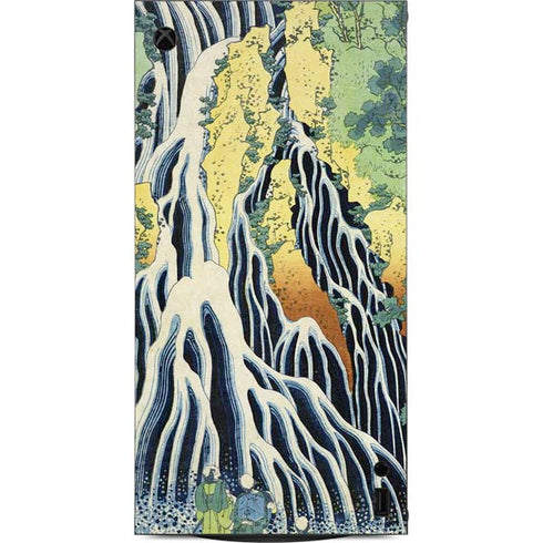 Kirifuri Falls in Kurokawa Mountain by Hokusai XBox Series X Digital Edition Console Skin
