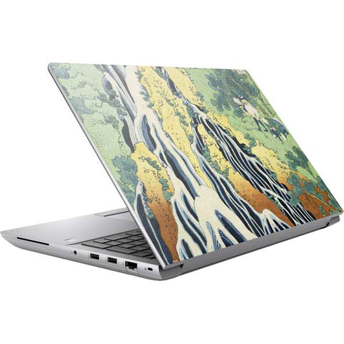 Kirifuri Falls in Kurokawa Mountain by Hokusai HP ZBook Fury 16 G10 Skin