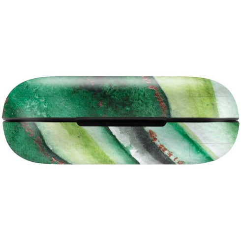 Kiwi Watercolor Geode Amazon Echo Buds Skin