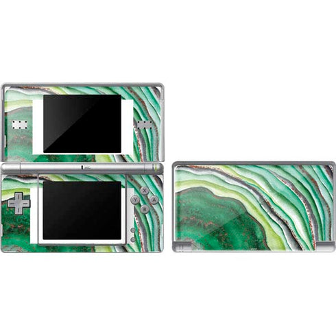 Kiwi Watercolor Geode Nintendo Skins