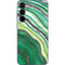 Kiwi Watercolor Geode Galaxy A55 5G Skin