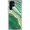 Kiwi Watercolor Geode Galaxy S23 Ultra Clear Case
