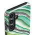 Kiwi Watercolor Geode Galaxy S25 Impact Case