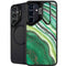 Kiwi Watercolor Geode Galaxy S24 Plus Kickstand Case