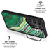 Kiwi Watercolor Geode Galaxy S25 Plus Kickstand Case