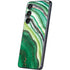 Kiwi Watercolor Geode Galaxy S25 Skin