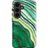 Kiwi Watercolor Geode Galaxy S26 Impact Case