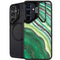 Kiwi Watercolor Geode Galaxy S26 Plus Kickstand Case