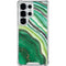 Kiwi Watercolor Geode Galaxy S26 Ultra Clear Case