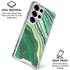 Kiwi Watercolor Geode Galaxy S26 Ultra Clear Case