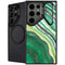 Kiwi Watercolor Geode Galaxy S26 Ultra Kickstand Case