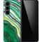 Kiwi Watercolor Geode Galaxy Z Fold5 5G Skin