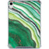 Kiwi Watercolor Geode iPad 11th Gen (2025) Clear Case