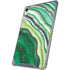 Kiwi Watercolor Geode iPad 11th Gen (2025) Clear Case