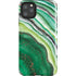 Kiwi Watercolor Geode iPhone Cases