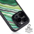 Kiwi Watercolor Geode iPhone 13 Pro Kickstand Case
