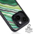 Kiwi Watercolor Geode iPhone 14 Plus Kickstand Case