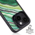 Kiwi Watercolor Geode iPhone 15 Kickstand Case