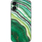 Kiwi Watercolor Geode iPhone 16 Plus Skin