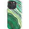 Kiwi Watercolor Geode iPhone 16 Pro Impact Case