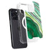 Kiwi Watercolor Geode iPhone 16 Pro MagSafe Case