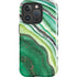 Kiwi Watercolor Geode iPhone 16 Pro Max Impact Case