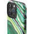 Kiwi Watercolor Geode iPhone 16 Pro Max Impact Case