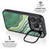 Kiwi Watercolor Geode iPhone 16 Pro Max Kickstand Case
