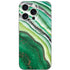 Kiwi Watercolor Geode iPhone 16 Pro Skin