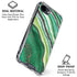 Kiwi Watercolor Geode iPhone 16e Clear Case