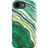 Kiwi Watercolor Geode iPhone 16e Impact Case