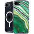 Kiwi Watercolor Geode iPhone 16e MagSafe Case