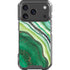 Kiwi Watercolor Geode iPhone 18 Pro Clear Case