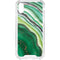 Kiwi Watercolor Geode iPhone XS Clear Case