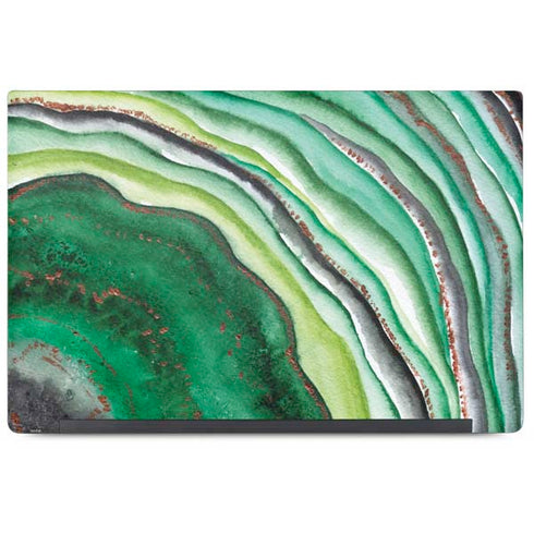 Kiwi Watercolor Geode Dell Latitude Skin