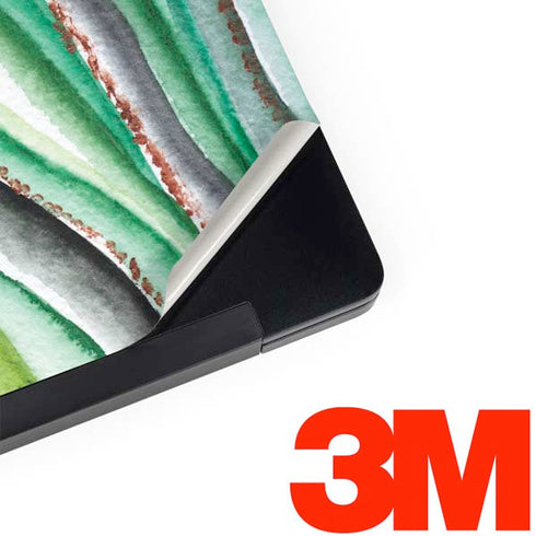 Kiwi Watercolor Geode Dell Latitude Skin