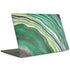 Kiwi Watercolor Geode MacBook Skins